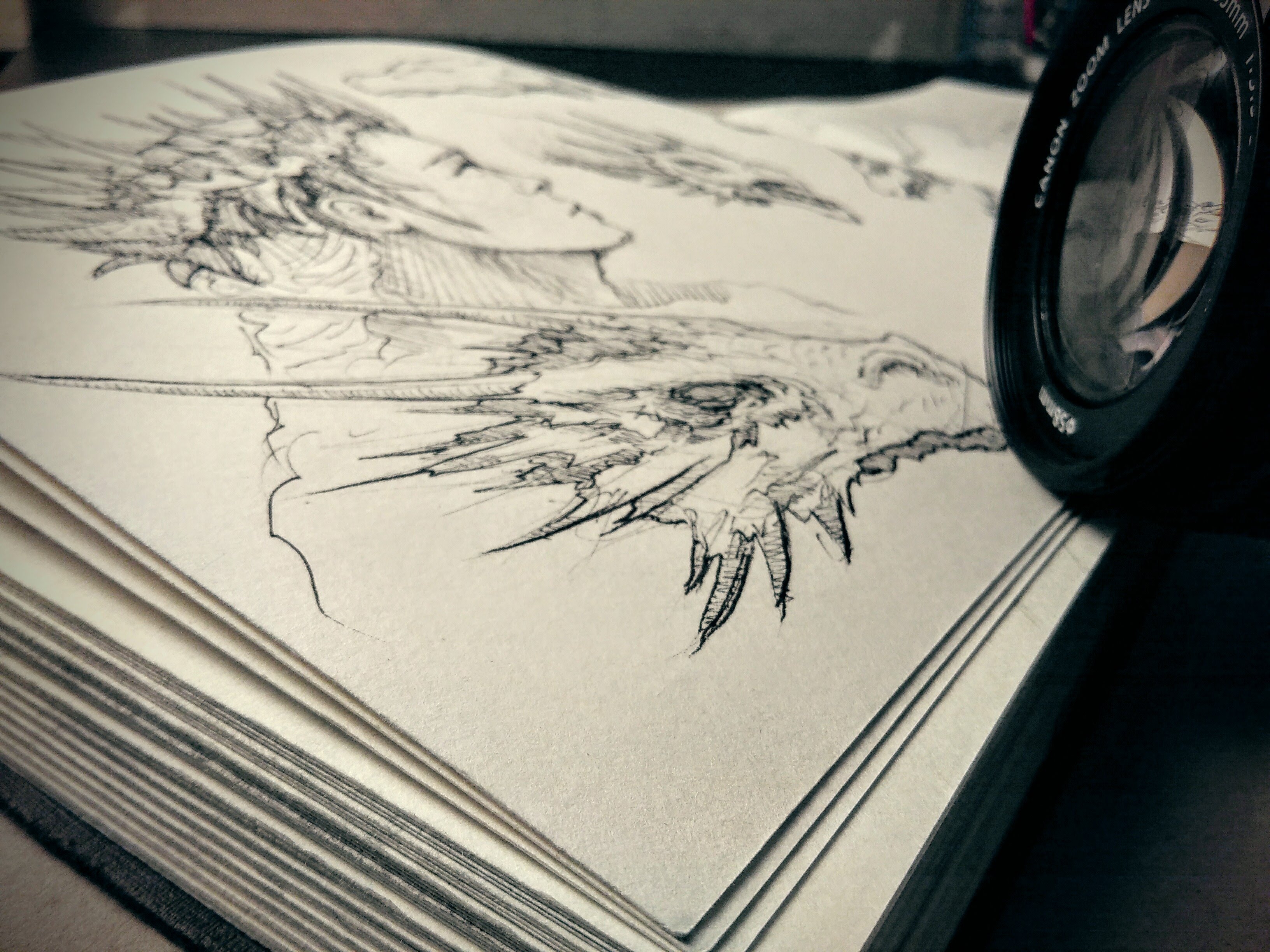 3264x2448 Journey Through My Imagination [Sketchbook Tour]