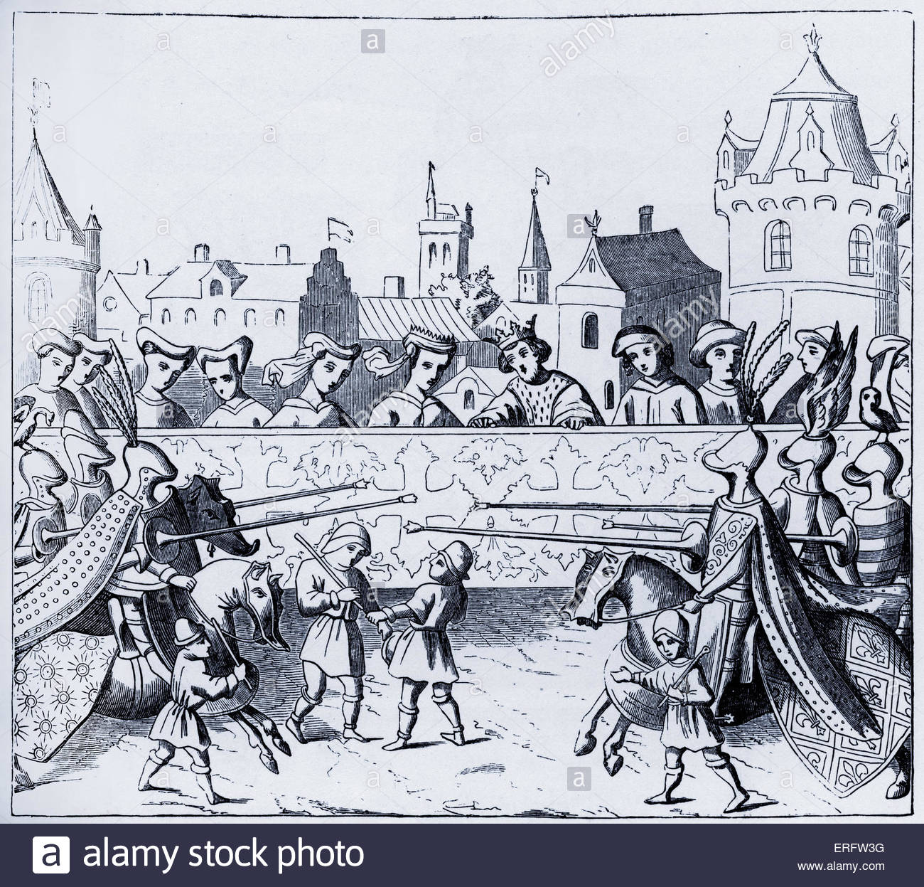 1300x1247 Medieval Jousting Tournament In Honour Of The Entry Of Queen