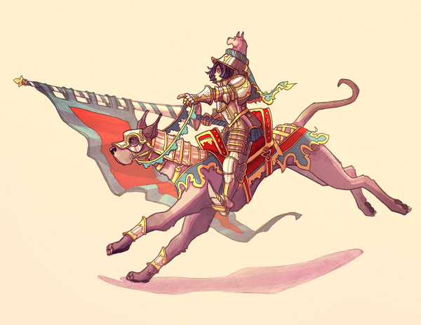 600x464 The Jousting Dane