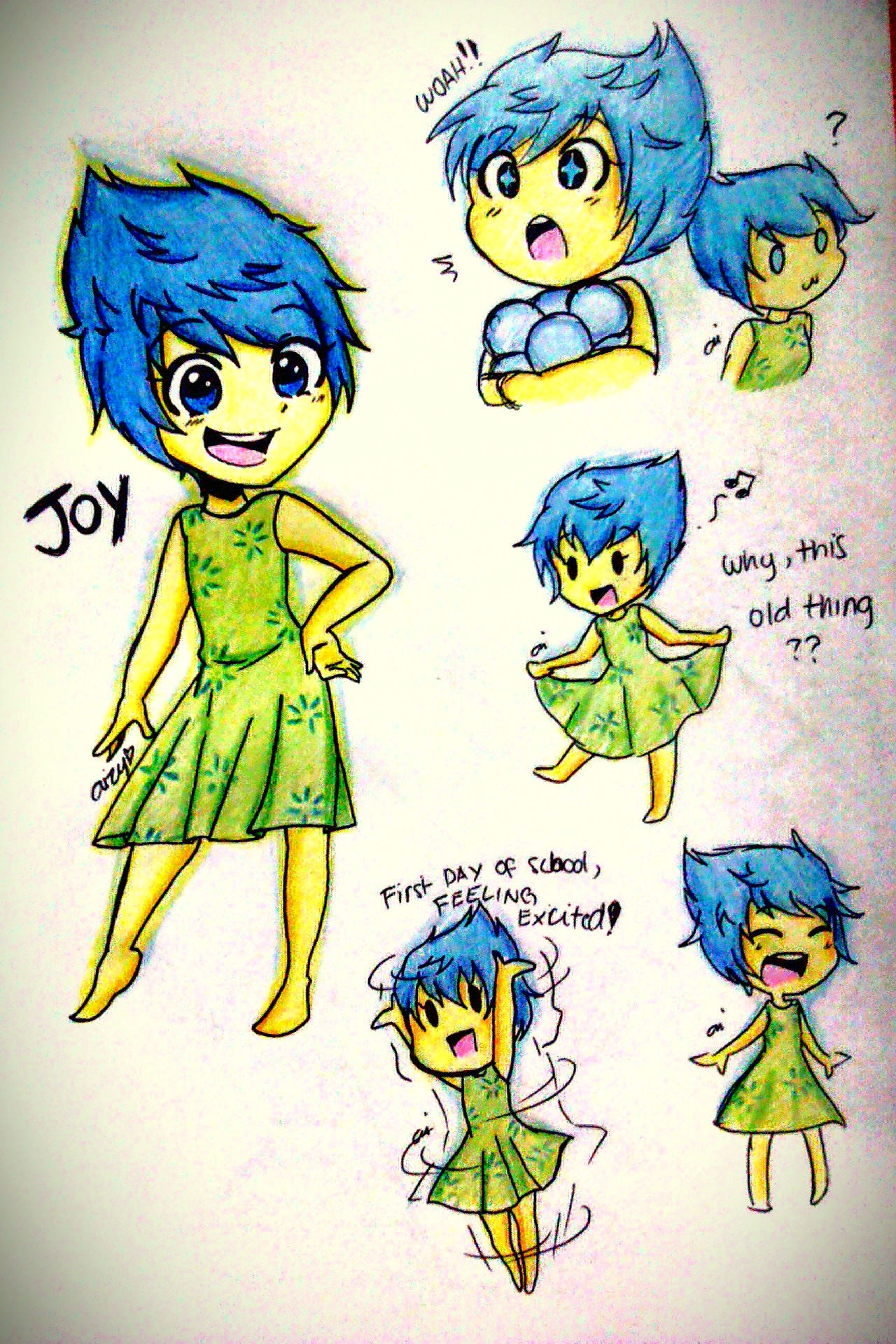 1280x1920 These 10 Incredible Fan Art Interpretations Of Inside Out Will