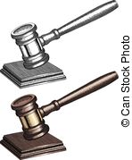 148x179 Judge Gavel In Hand Symbol, Vector Clip Art Vector
