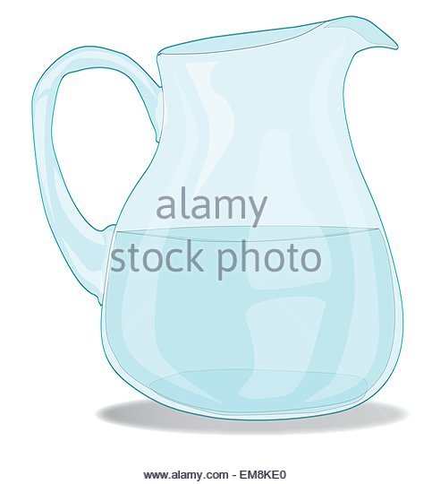 483x540 Water Jug Drawing Cut Out Stock Images Amp Pictures