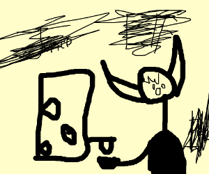 300x250 Dark Elf Drinks From Juice Box