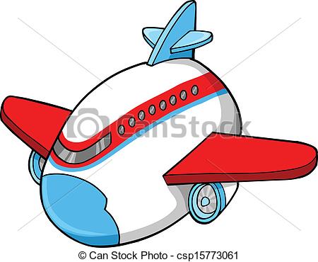 450x370 Cute Jumbo Jet Vector Illustration Art Clip Art Vector