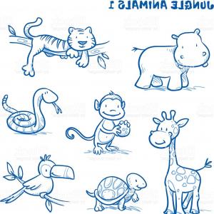300x300 Best Clipart Savoronmorehead Cartoon Jungle Animals Drawing Ardiafm