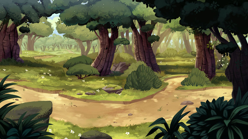 Jungle Background Drawing at Free for