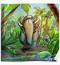 210x230 Jungle Book Drawing Posters Redbubble