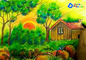 300x210 Drawing Of Nature And Environment How To Draw Save Nature Save