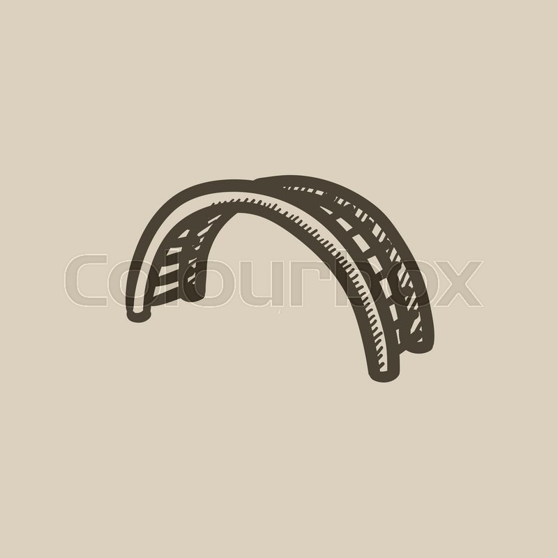 800x800 Jungle Gym Vector Sketch Icon Isolated On Background. Hand Drawn