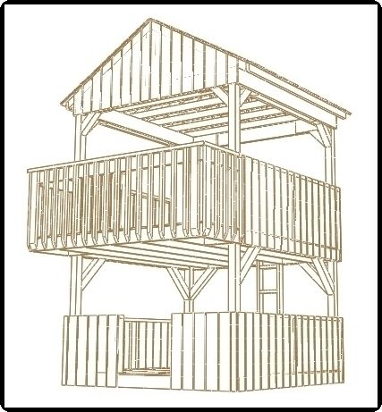 427x461 Simple Playhouse Plans Jungle Gym Plans Plans Can Be