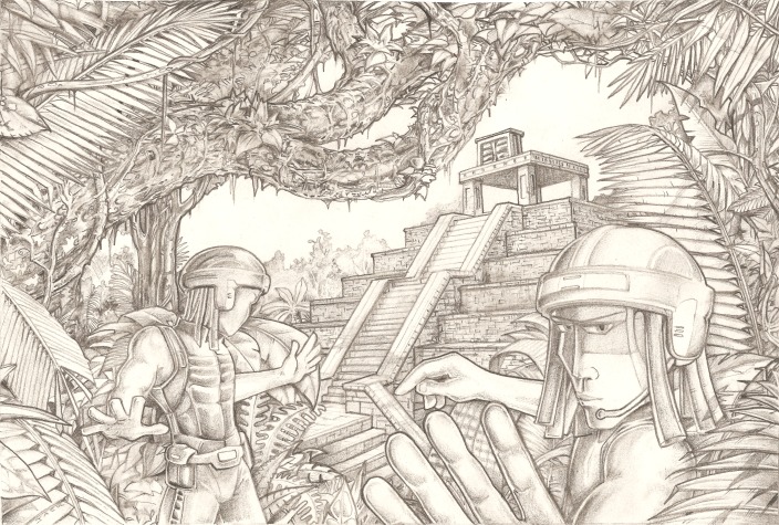 704x475 Jack Leeder Pencil And Ink Drawing 6 Large