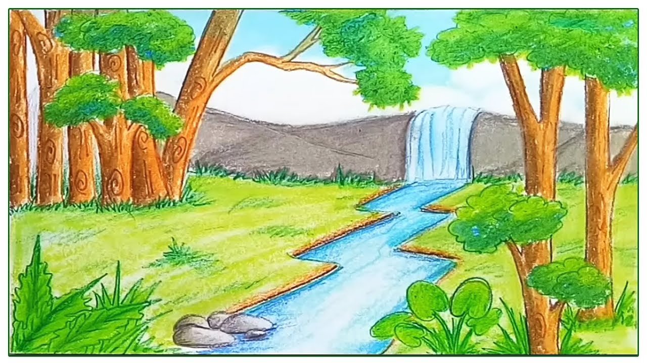 Jungle Scene Drawing at Free for