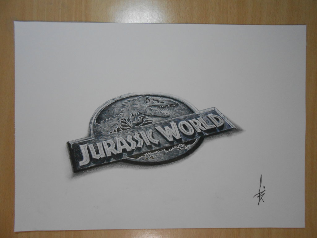 1024x768 Jurassic World Drawing Fan Art By Dibujarteriestra