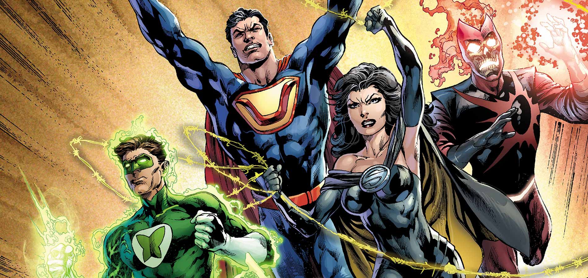 1900x900 Free Drawing Win A Copy Of Forever Evil Tie In, Justice League