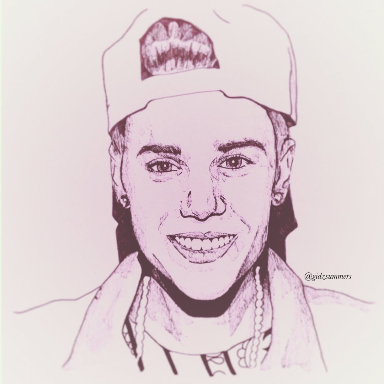 1224x1224 How To Draw Justin Bieber