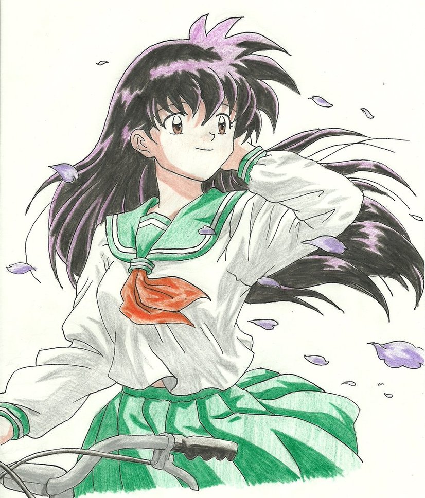 826x968 Kagome Higurashi By Nikitablackrose