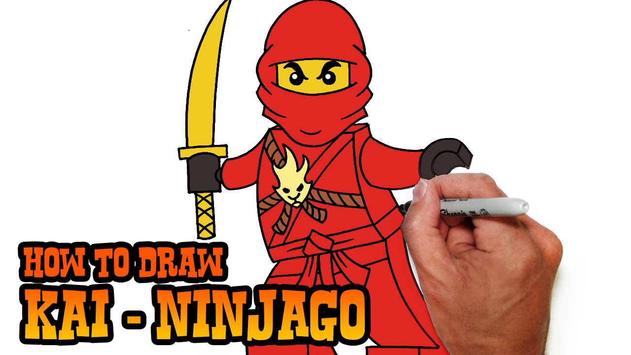 1280x720 How To Draw Kai Ninjago Video Lesson