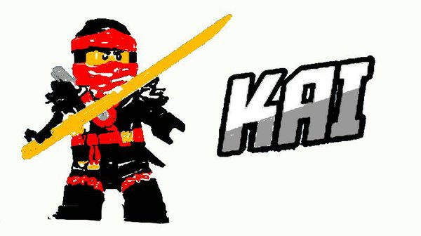 600x336 Lego Ninjago Drawing Kai By Legoninjago68009