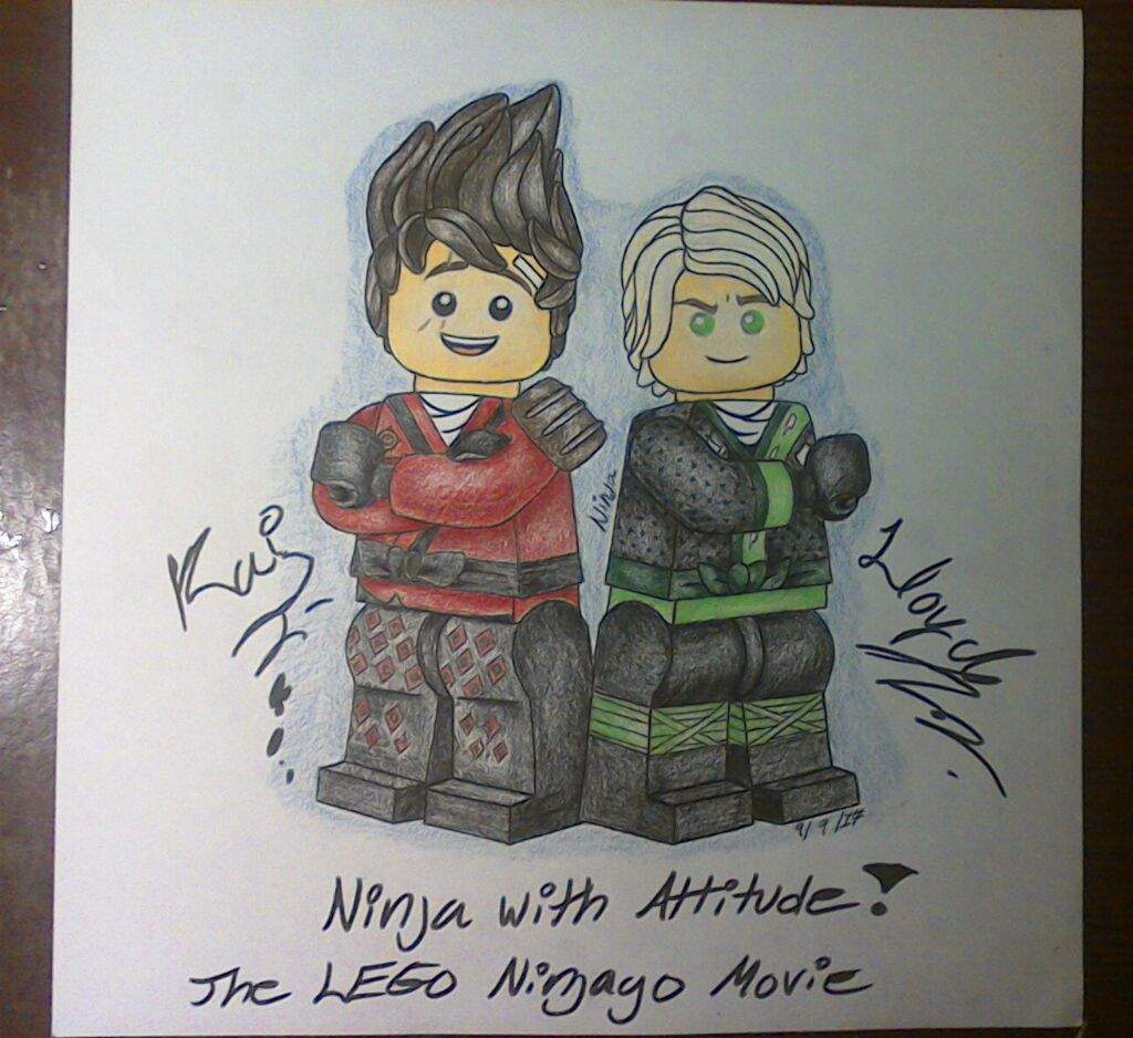 1024x938 Ninjago Movie Lloyd And Kai Drawing Ninjago Amino