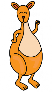 215x382 How To Draw A Kangaroo, Wid Animals, Easy Step By Step Drawing