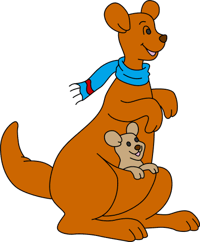 396x480 Kangaroo Coloring Pages For Kids To Color And Print