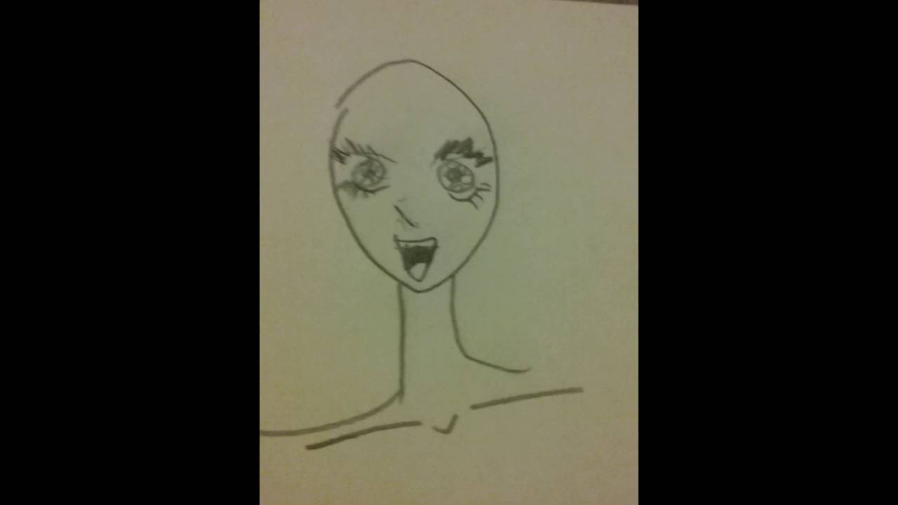 1280x720 Kawaii Anime Drawing How To Draw Kawaii Anime Girl