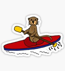 210x230 Kayak Drawing Stickers Redbubble