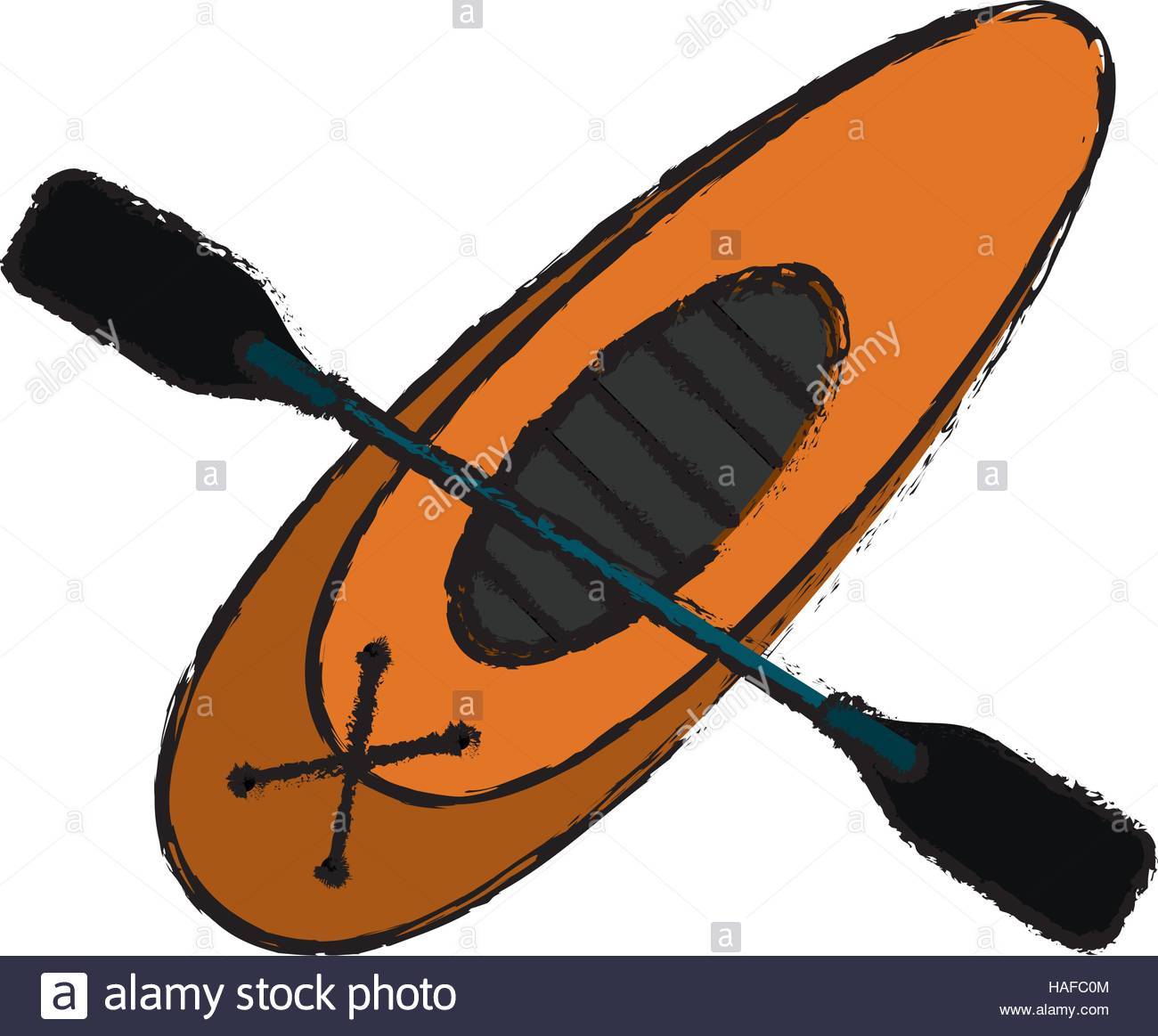 Kayaking Drawing at GetDrawings | Free download