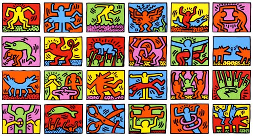 506x273 October's Artist Keith Haring