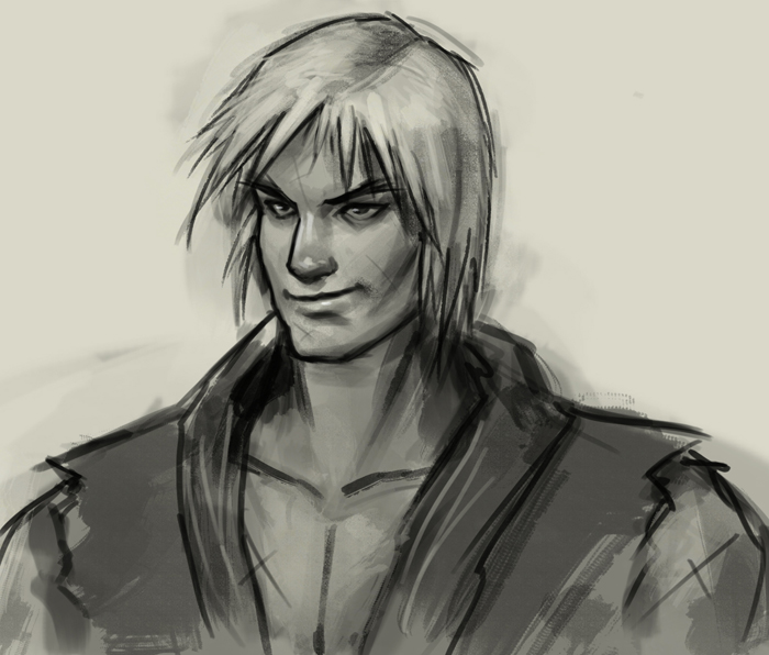 700x596 How To Draw Ken