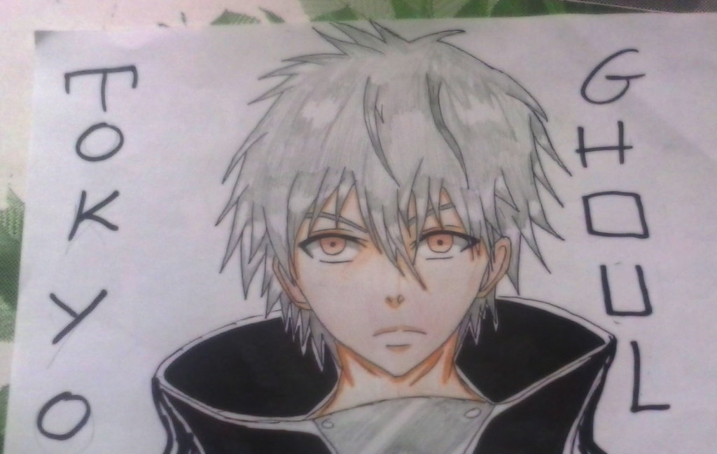 1024x648 Ken Kaneki (Tokyo Ghoul) Draw By Al3x796