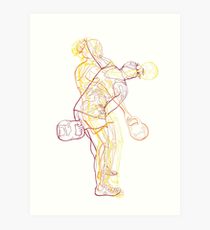 210x230 Kettlebell Drawing Art Prints Redbubble