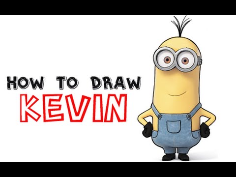 480x360 How To Draw Kevin The Minion From Minions And Despicable Me