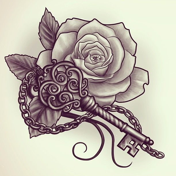 612x612 Rose Tattoos Designs Elaxsir