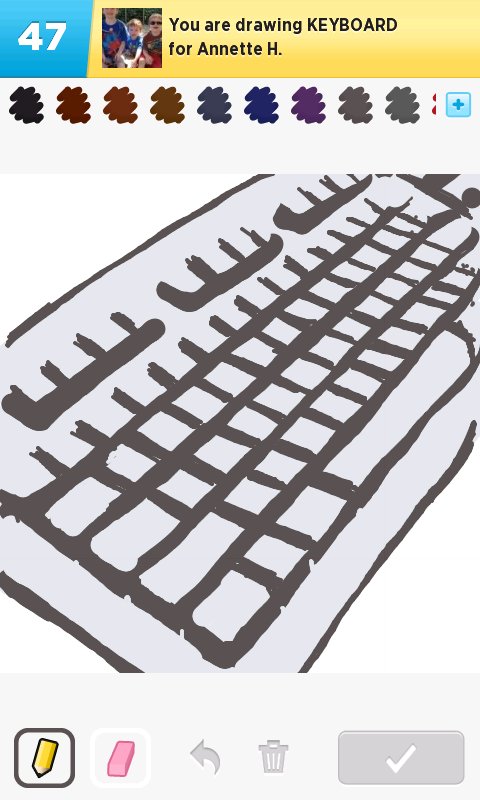 480x800 Keyboard Drawings
