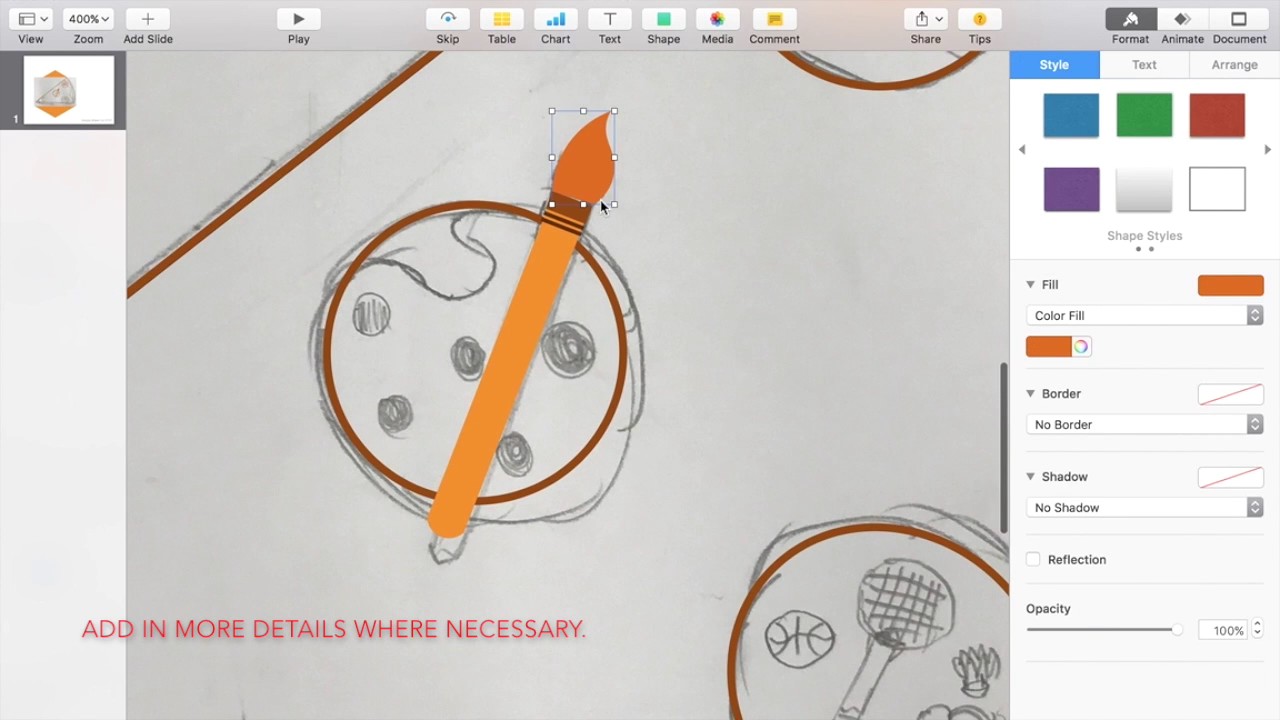 1280x720 Drawing In Keynote