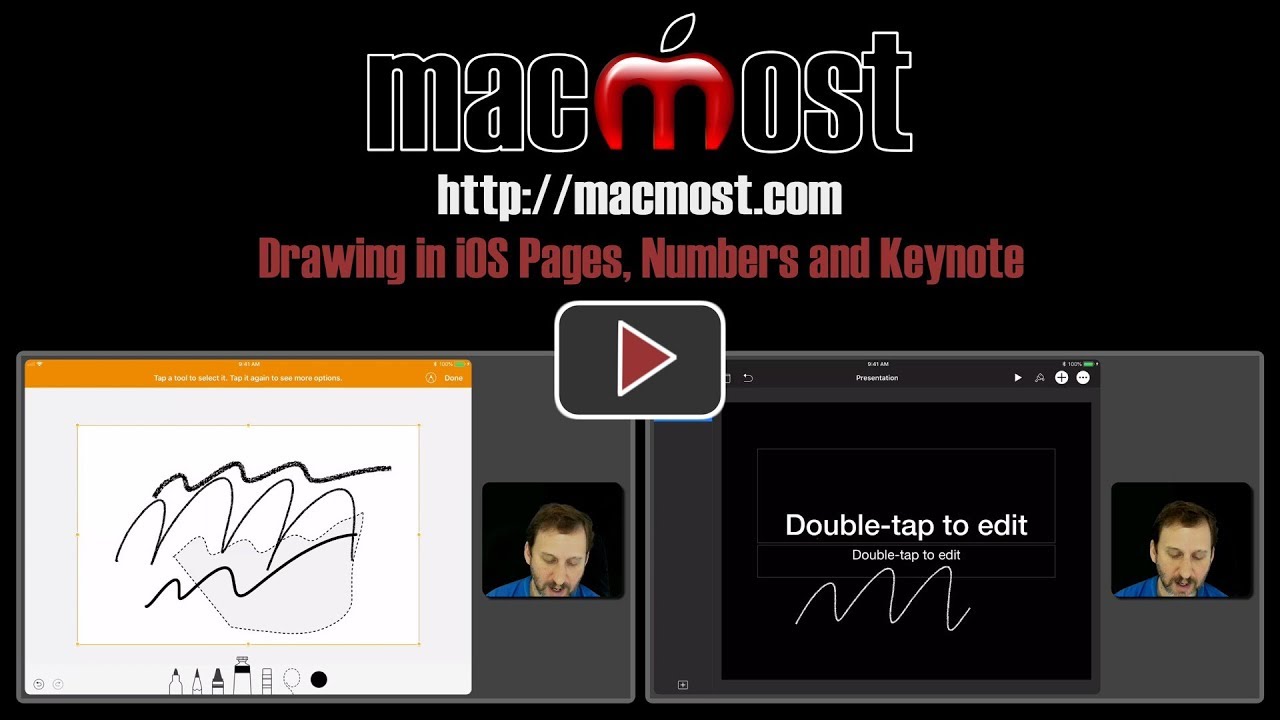 1280x720 Drawing In Ios Pages, Numbers And Keynote ( 1629)