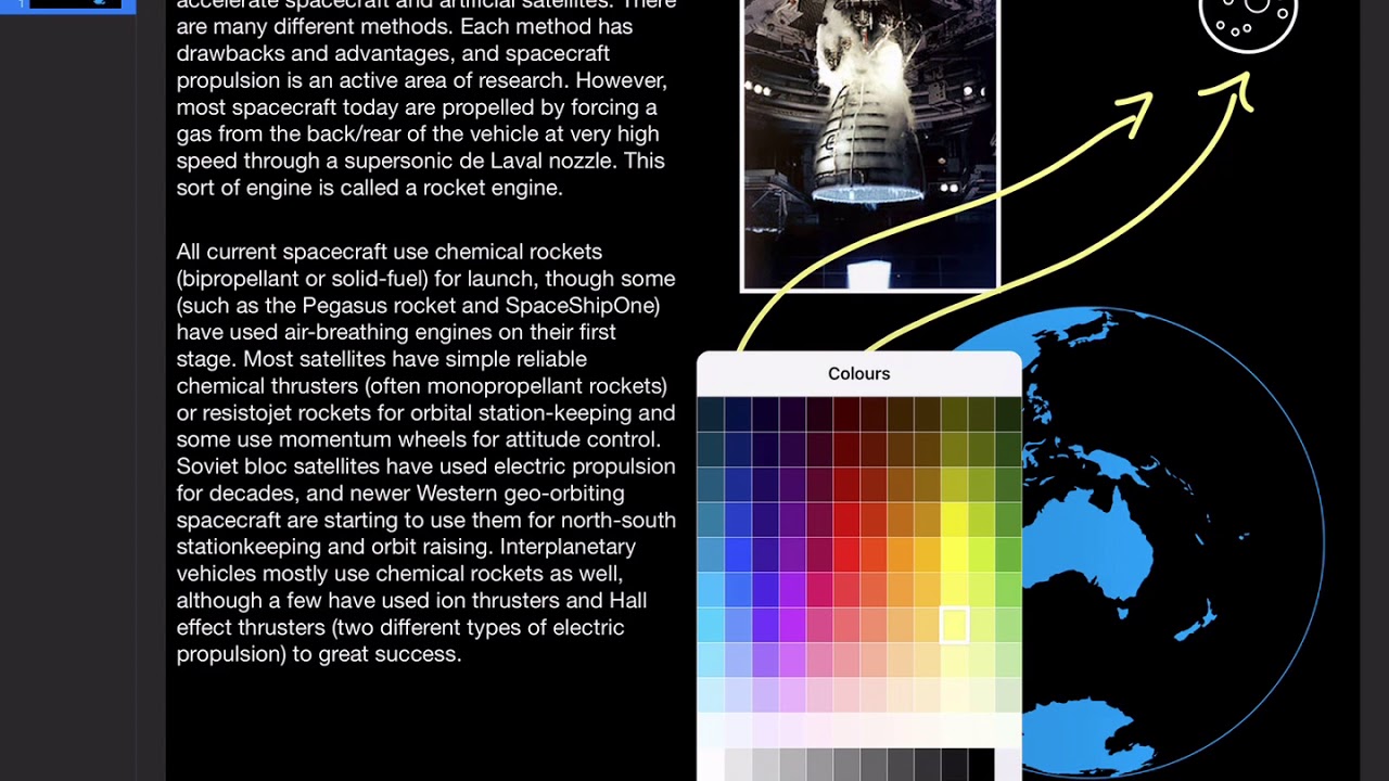 1280x720 Keynote Drawing Tools