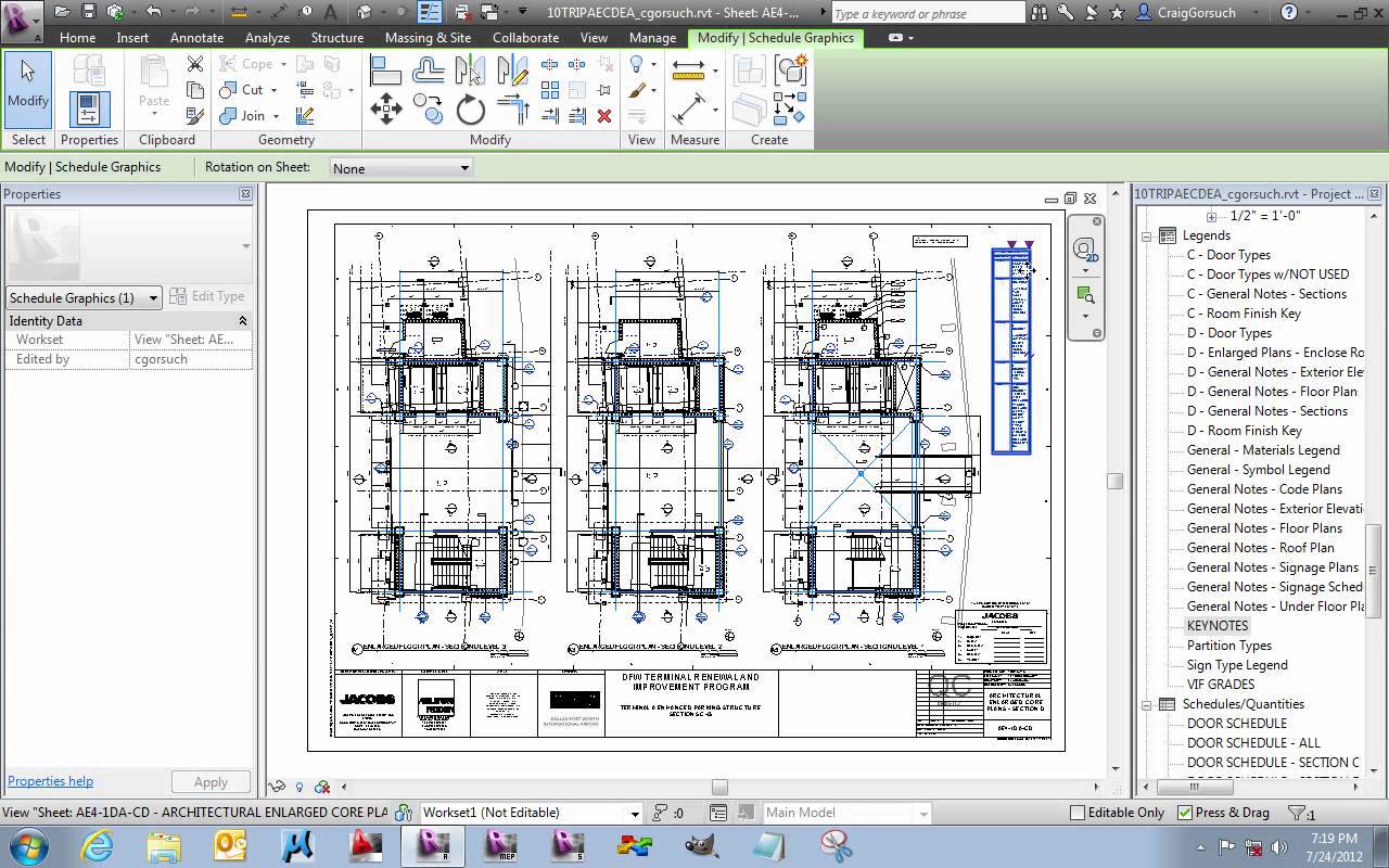 1280x800 Revit Keynotes