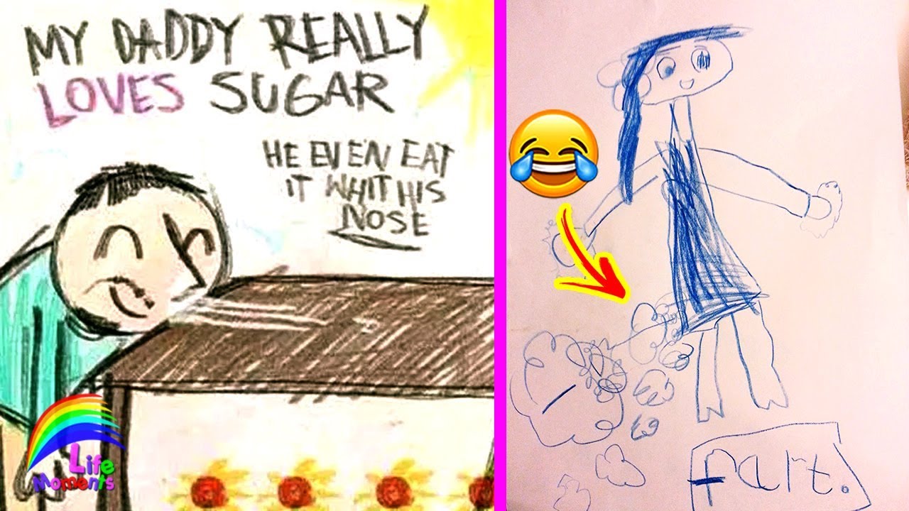 1280x720 Kid Drawings Revealed Too Much About Their Pictures