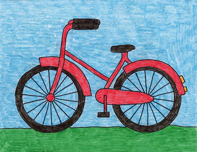 650x502 How To Draw A Bike