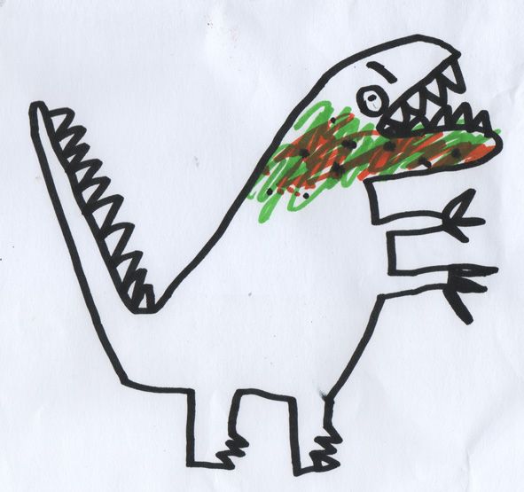 591x555 Dinosaur Dinosaurs Dinosaur Drawing, Sea Monsters