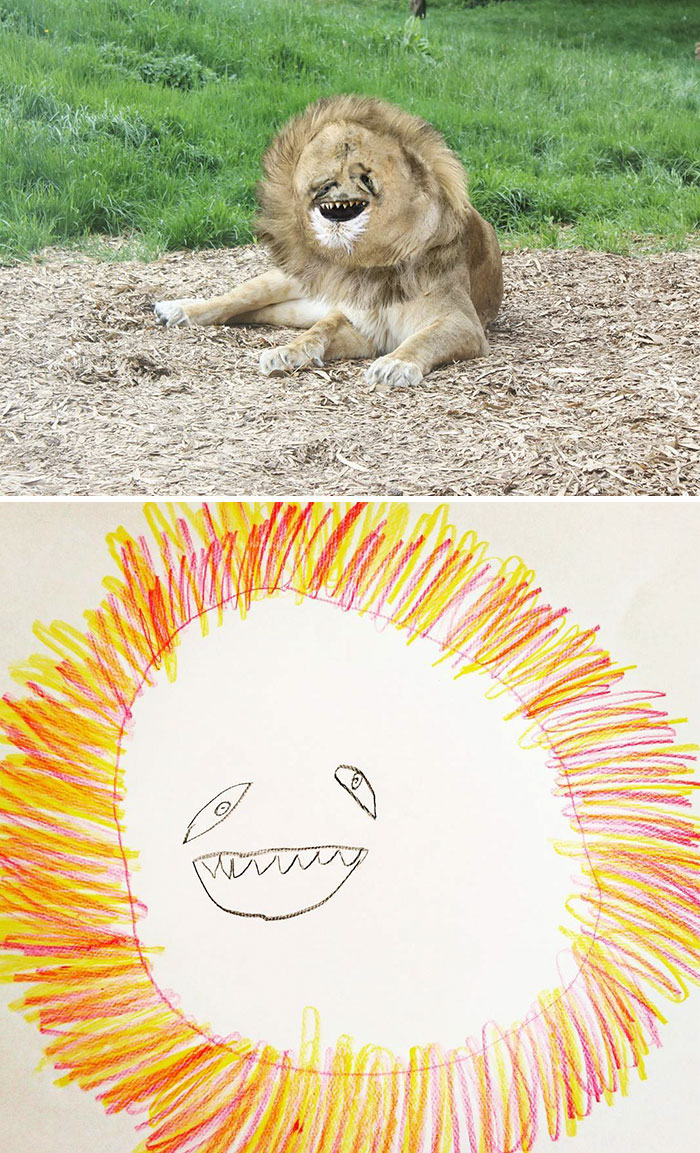 700x1153 Dad Turns His 6 Year Old Son's Drawings Into Reality And