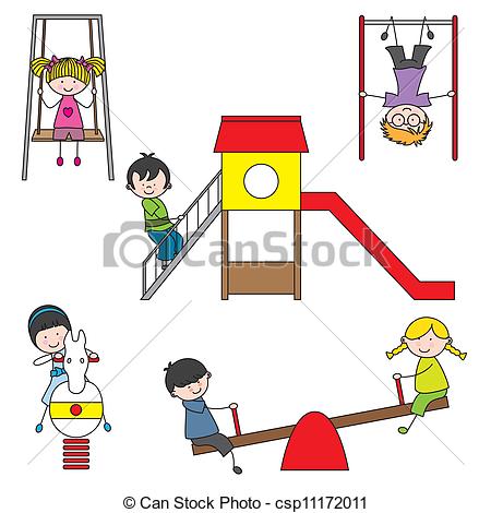 450x470 Illustration Of Kids Playing
