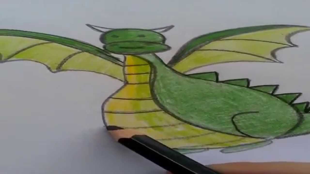 1280x720 How To Draw A Dragon Drawing Lessons For Kids