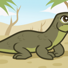 220x220 How To Draw How To Draw A Komodo Dragon For Kids