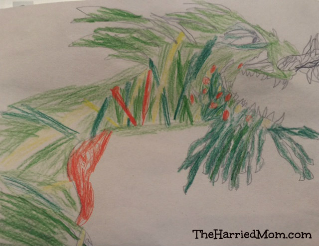 640x494 Thm Drawing Dragon The Harried Mom