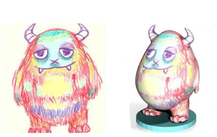 689x435 Kids Creation Station Transforms Artwork Through 3d Printing