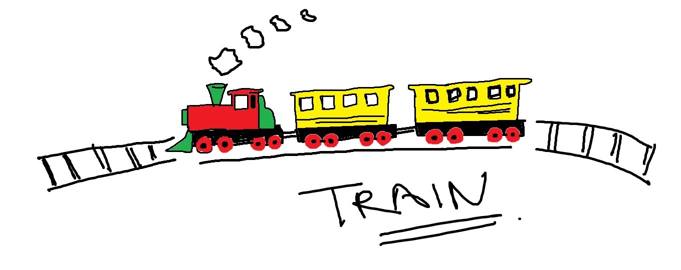 1359x540 Easy Kids Drawing Lessons How To Draw A Cartoon Train