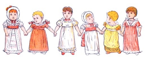 462x182 Line Of Children Holding Hands